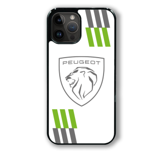 coque de téléphone peugeot sport new white