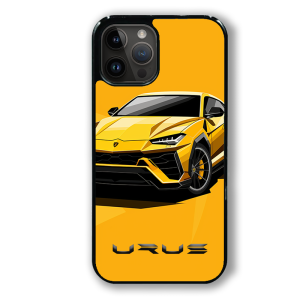 coque de téléphone urus yellow vector