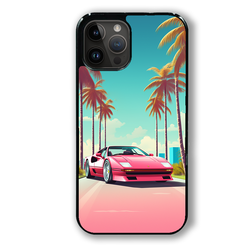 coque de téléphone Ferrari Vintage Beach coque de téléphone Ferrari Vintage Beach
