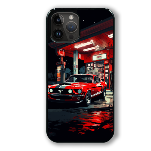 coque de téléphone Mustang red station