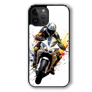 coque de téléphone splash paint moto