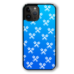 coque de téléphone piston 1 bleu