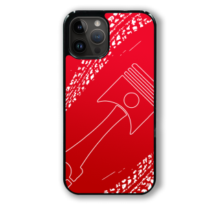 coque de téléphone piston 2 rouge